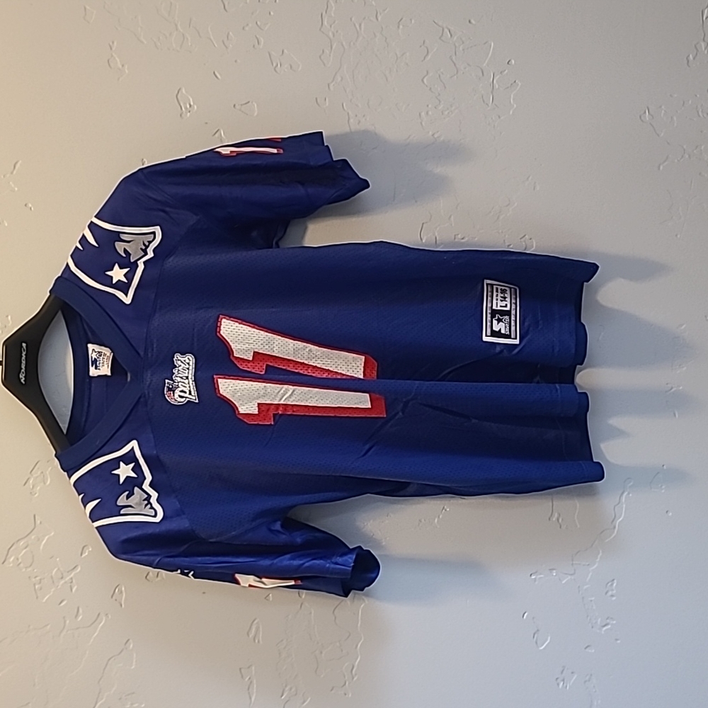 Starter New England Patriots Drew Bledsoe jersey